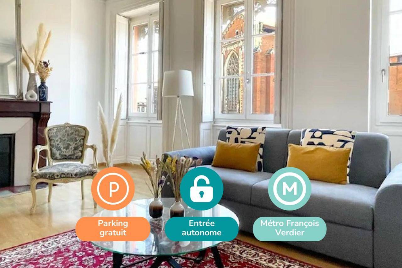 Appartement entier, Apartment with City View in Capitole (Toulouse), Toulouse