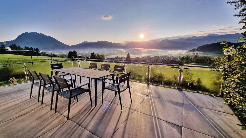 Ferienhaus für 8 Personen, mit Garten und Balkon in Ofterschwang
