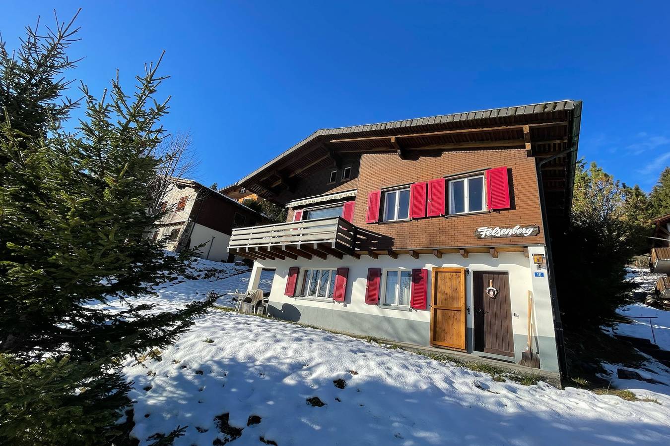 Ganze Ferienwohnung, Chalet Felsenberg (Charmingstay) - 2.5-Zimmerwohnung 2Og in Flumserberg, Flums