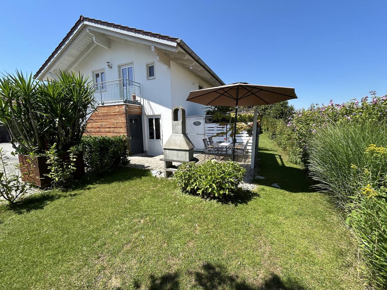 Ganze Ferienwohnung, Ferienwohnung Chiemseezauber - Ferienwohnung Chiemseezauber 82qm für max. 4 Personen in Gollenshausen am Chiemsee, Gstadt am Chiemsee