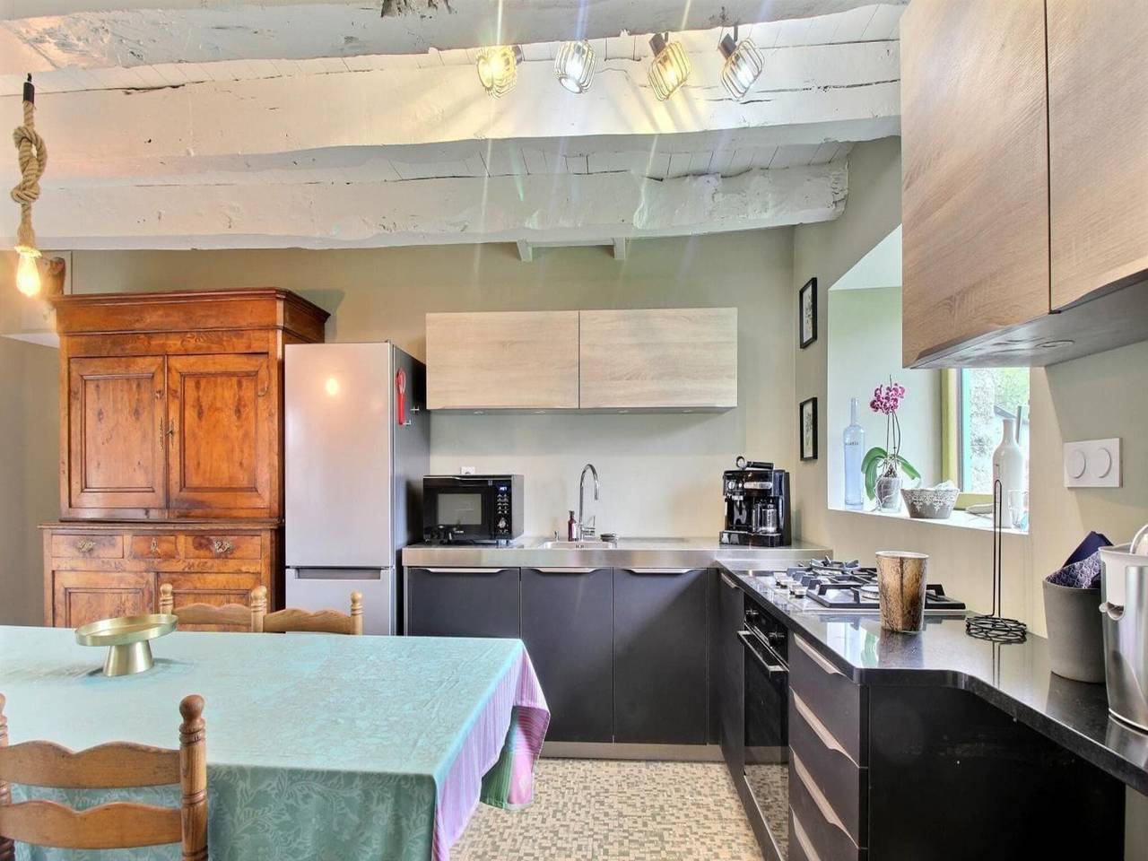 Ferienhaus mit Pool in Neulliac in Neulliac, Pontivy und Umgebung