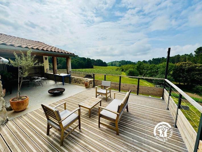 Villa pour 6 personnes, avec jardin et vue - 1