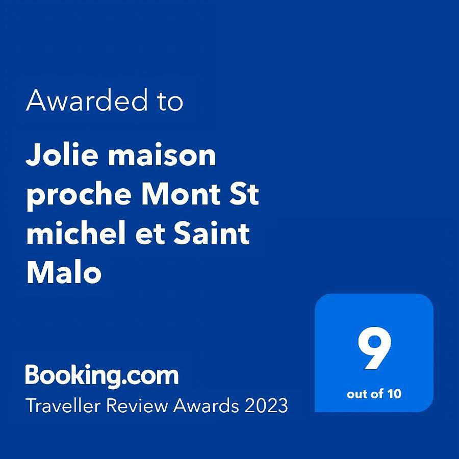 Jolie maison proche Mont St michel et Saint Malo in Le Vivier-sur-Mer, Baie du Mont-Saint-Michel