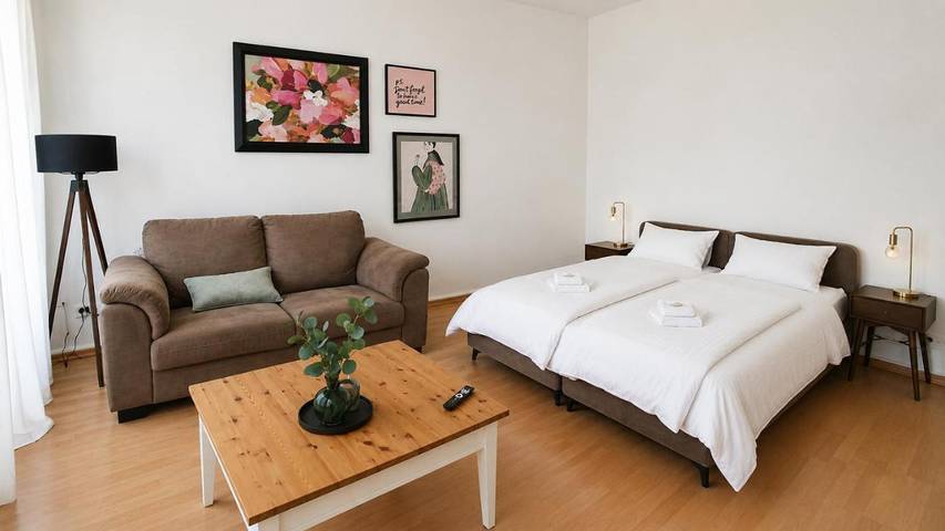 Ferienwohnung für 2 Personen, mit Ausblick in Ellwangen
