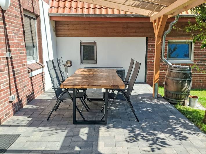 Ferienwohnung für 4 Personen, mit Terrasse und Garten in Wesermarsch - 2