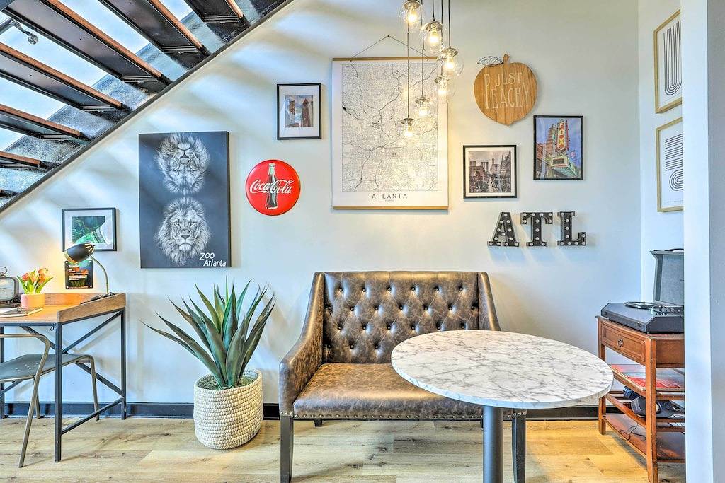 Ganze Wohnung, Central Atlantic Station Loft in Walkable Location in Atlanta, Fulton County