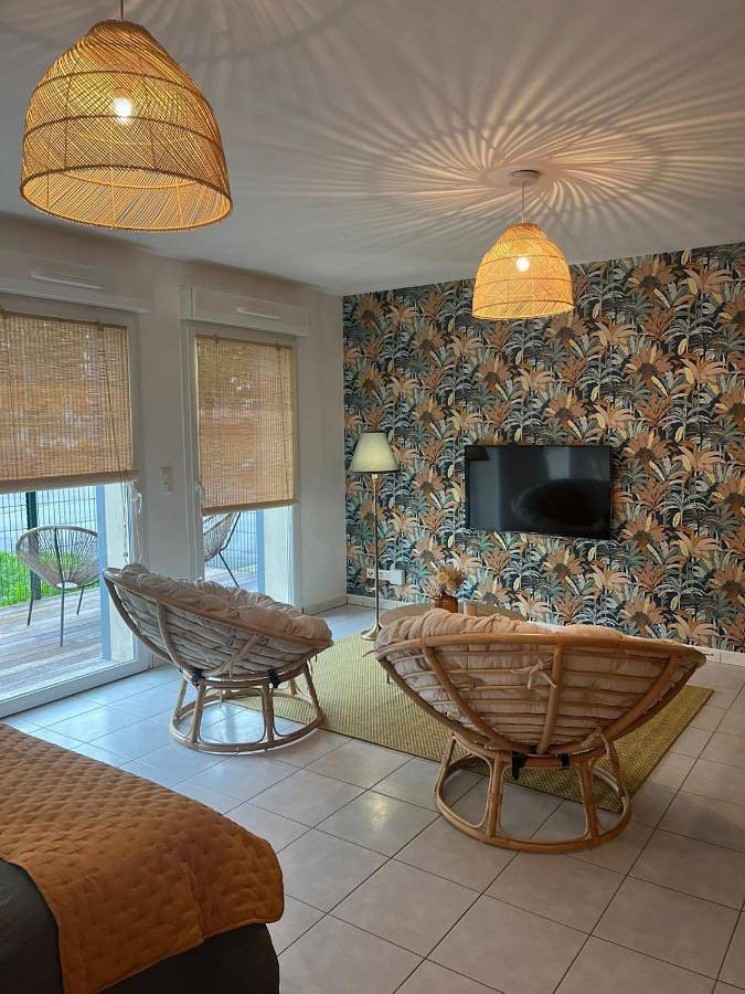 Appartement de vacances pour 2 personnes, avec terrasse, animaux acceptés