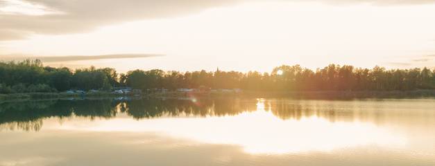 Bungalow für 4 Personen, mit Sauna und Seeblick sowie Balkon im Spreewald