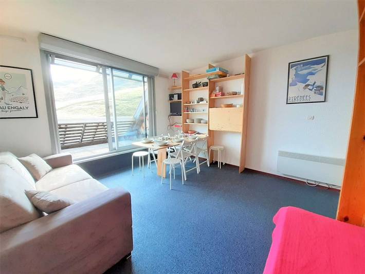 Gîte pour 6 personnes, avec balcon à Aragnouet - 2