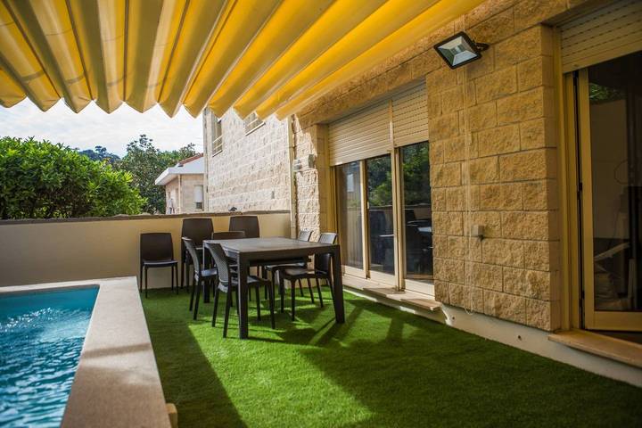 Chalet para 12 personas, con balcón y piscina en Oporto - 2