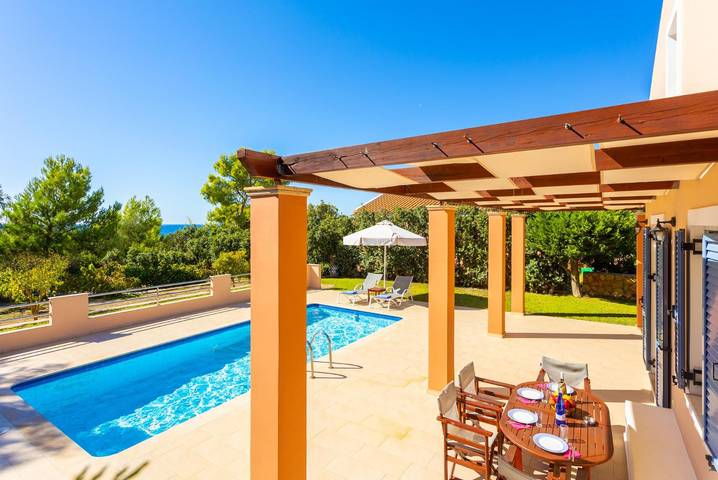 Villa für 6 Personen, mit Meerblick und Terrasse sowie Garten in Kefalonia - 4