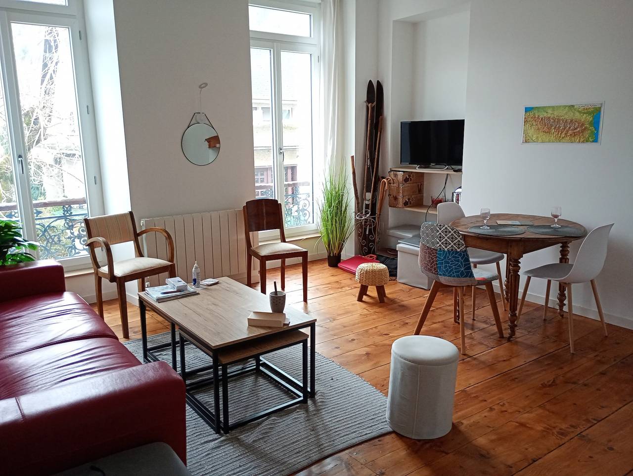 Ganze Wohnung, T2 bis mit Aneto-Blick im Herzen von Luchon in Luchon-Superbagnères, Bagnères-de-Luchon