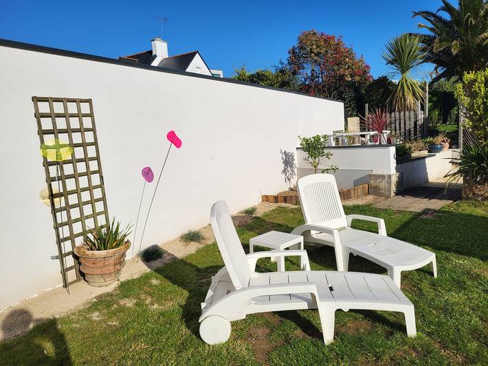 Studio pour 2 personnes, avec jardin