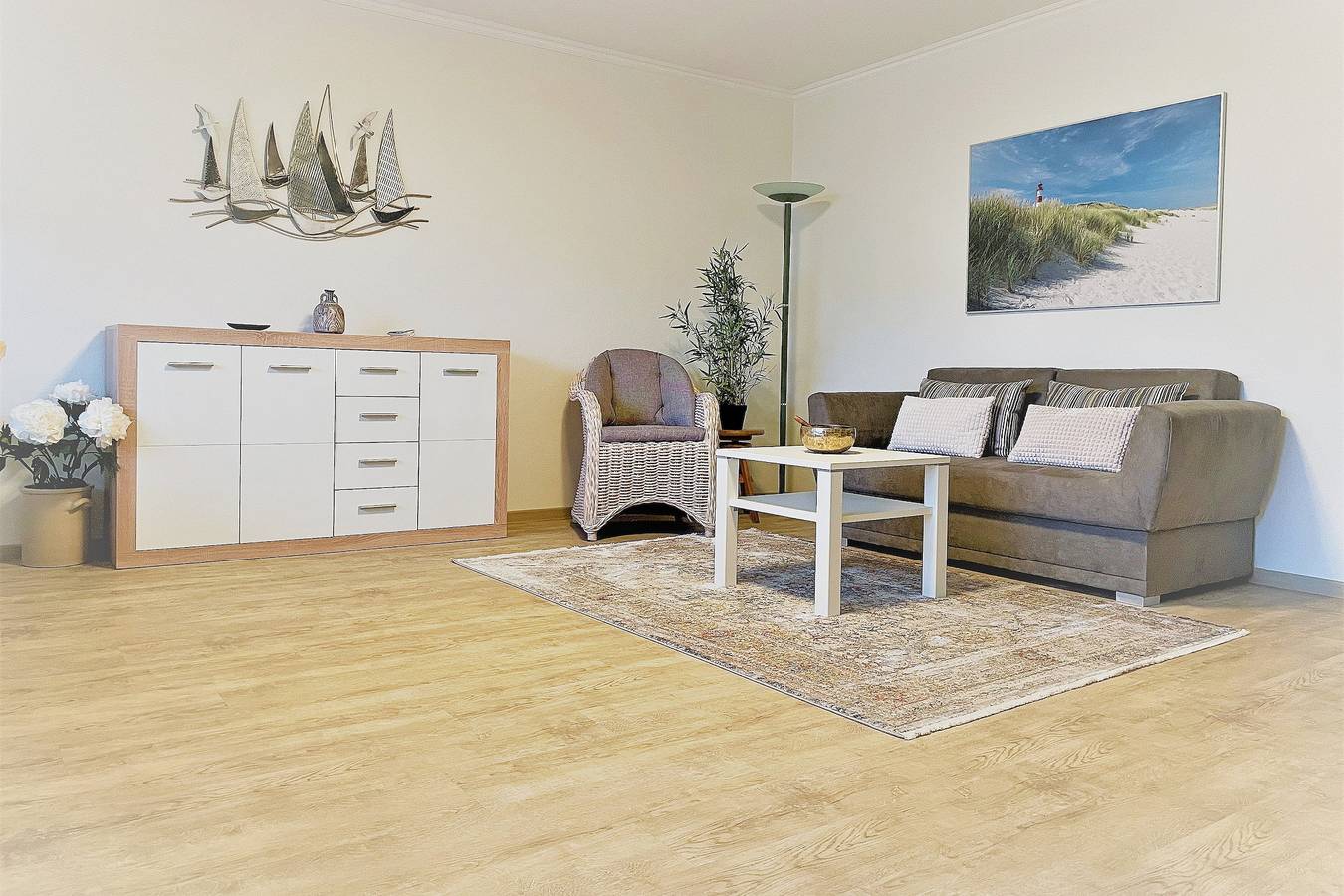 Ganze Ferienwohnung, Südstrand- Lüttje Stuuv Whg. 01, Gmelinstraße in Wyk auf Föhr (Stadt), Wyk auf Föhr