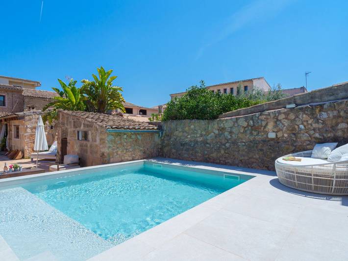 Casa rural para 6 personas, con jardín, Se admiten mascotas en Villafranca de Bonany - 4