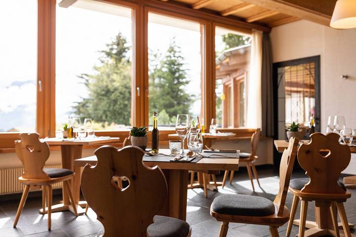 Meisser Lodge - kleines Doppelzimmer zur Einzelbelegung in Guarda Staziun, Guarda