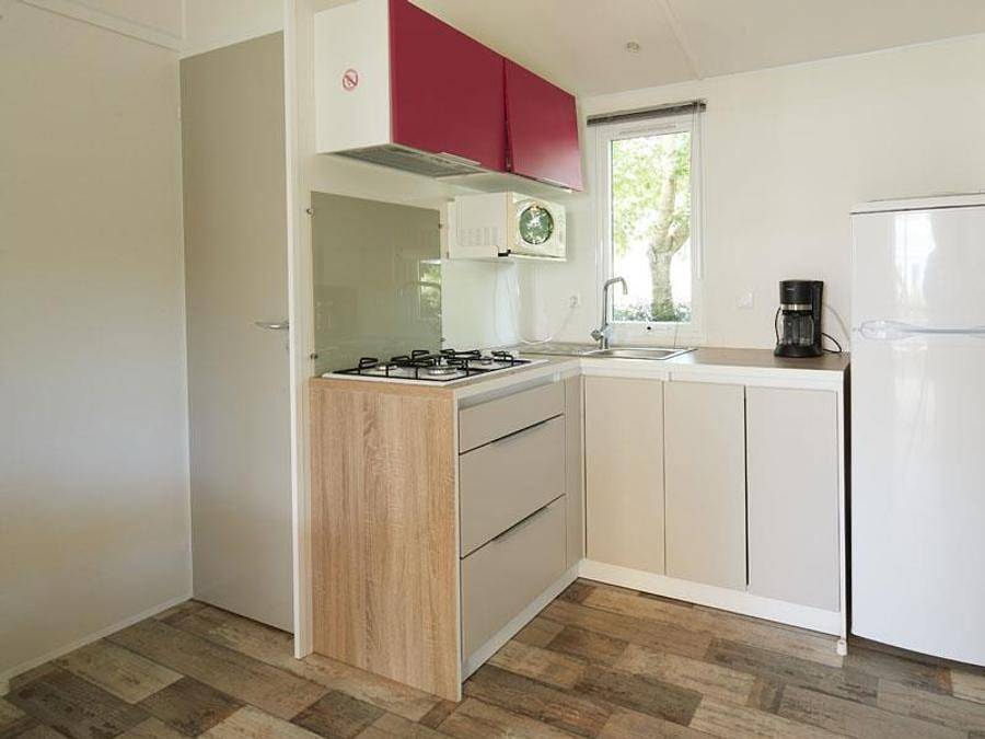 Camping Du Lac de Jaunay - Mobilheim 6 personen - Modulo in Landevieille, Loire-Tal