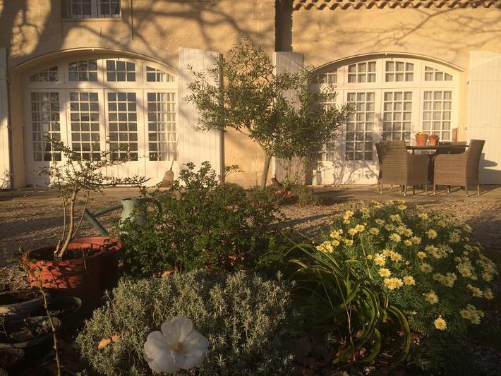 Location de vacances pour 4 personnes, avec piscine ainsi que jardin et vue à Visan - 4