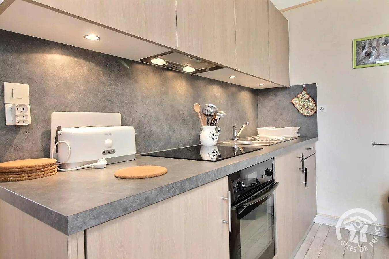 Gîte de France 2 personnes in Plérin, Côte de Goëlo