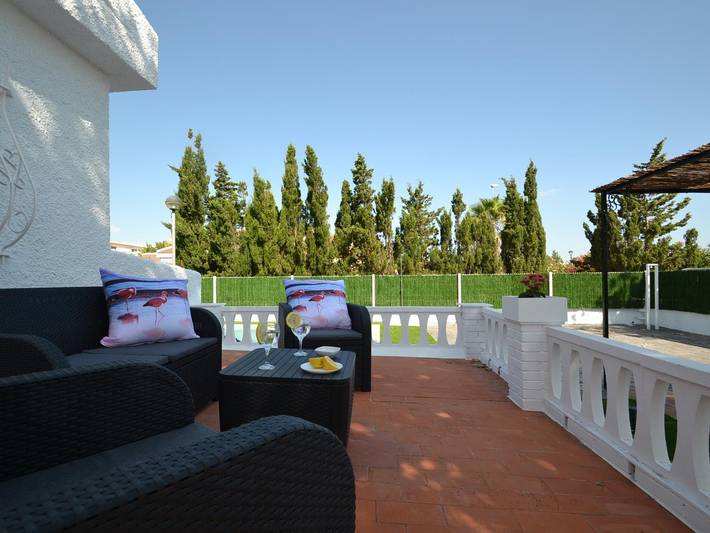 Casa Ludi con piscina privada in Platja de Riumar (Deltebre), Riumar