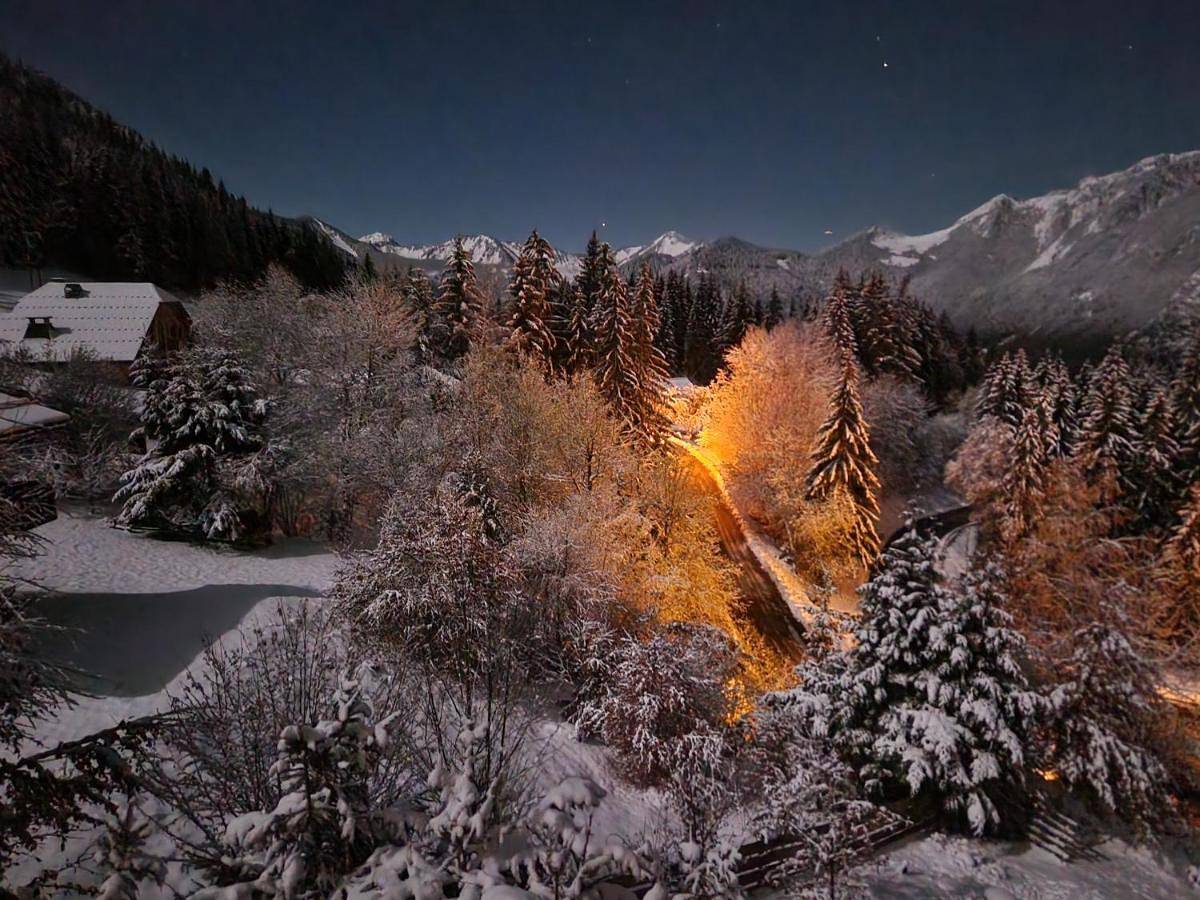 Appartement entier, Alpine 1 bed Chalet with beautiful views in Le Biot, Région de Thonon-les-Bains