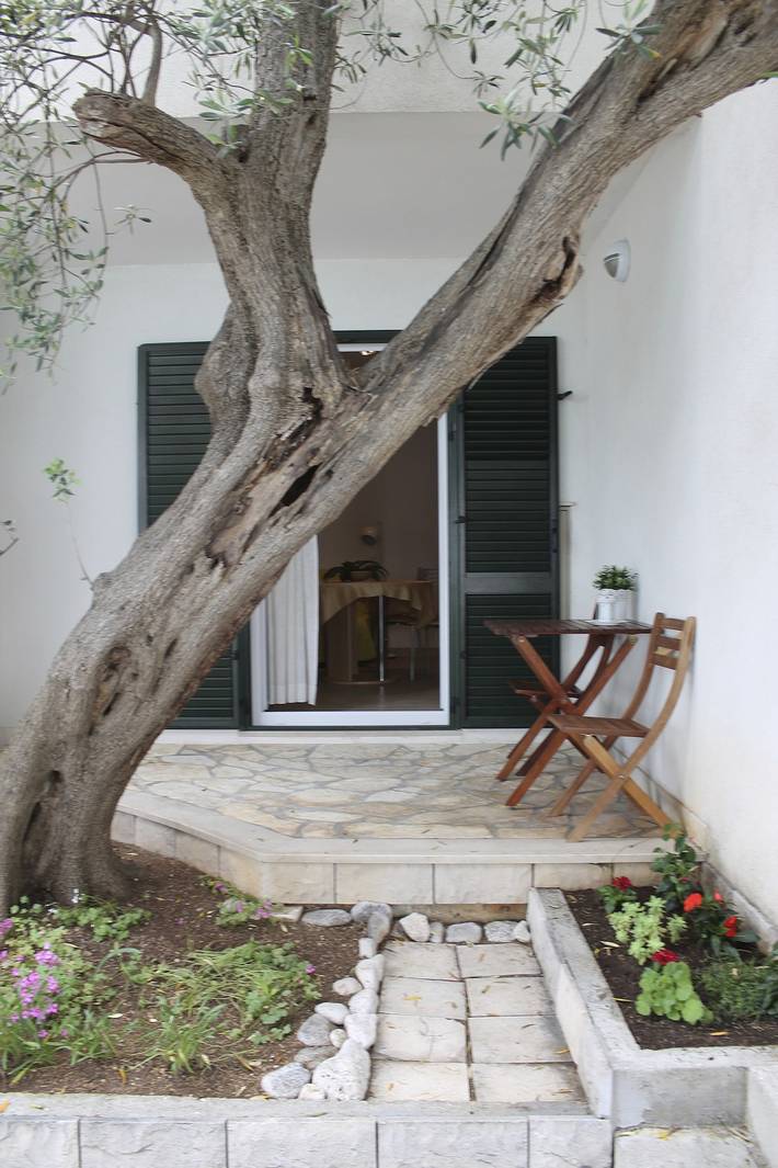 Apartament wakacyjny dla 4 osób, z balkon/ taras, zwierzęta dozwolone w Podaca