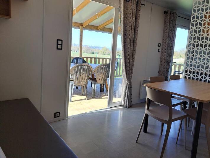 Camping Les Madières - Mobilhome 6 personnes - Confort / 3 chambres/ Terrasse in Pordic, Côte de Goëlo