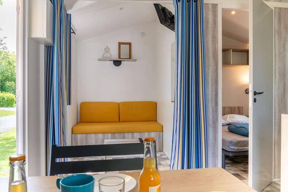 Mobilheim 20m² mit Terrasse in Tréguennec in Tréguennec, Côte de Cornouaille