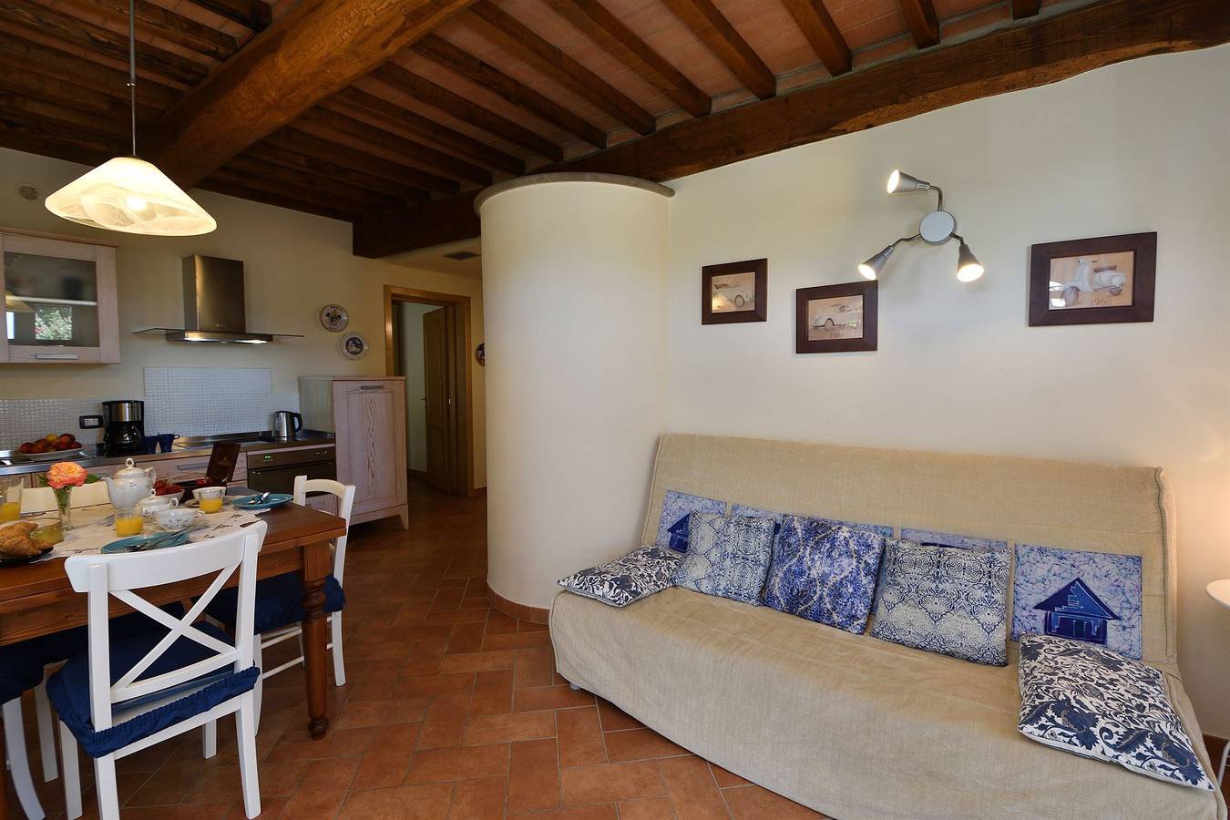 Geheel appartement, Lavanda at La Macchia in Peccioli, Provincie Pisa