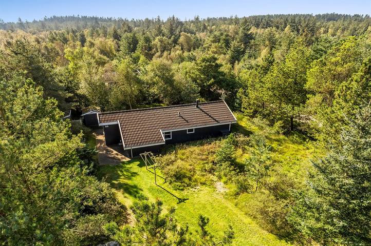 Ferieudlejning for 6 personer, med terrasse og jacuzzi samt sauna i Thorup Strand