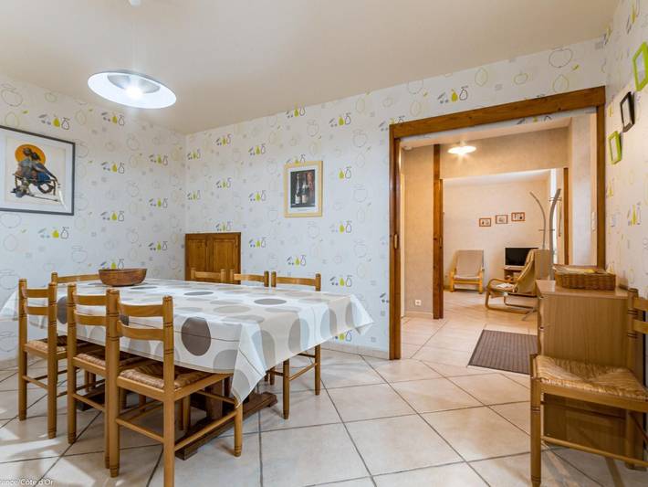 Familienhaus mit Wi-Fi und Parkplatz im Val de Saône in Champdôtre, Dijon und Umgebung