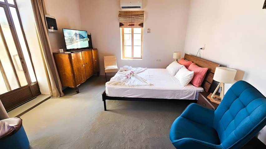 Hel lägenhet, Apartment 'Traditional House Aggeliki' with Sea View, Wi-Fi and Air Conditioning in Akrotiri (Chania), Chania region