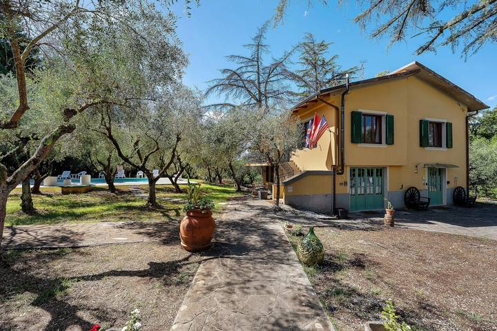 Zimmer 'Camera Fuoco' mit Gemeinschaftspool, Garten und Wlan in Fucecchio, Florenz Provinz