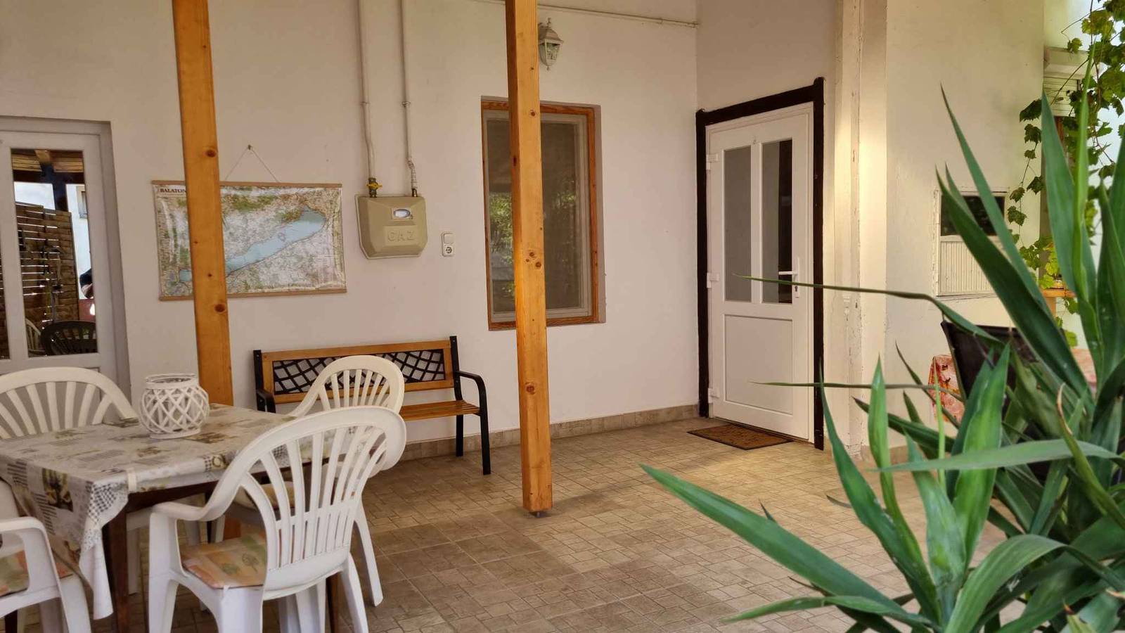 Cały apartament wypoczynkowy, Mieszkanie wakacyjne Pięknie umeblowane z klimatyzacją  in Balatonlelle, Południowe brzegi Balatonu
