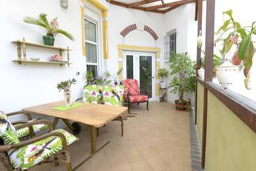 Ferienwohnung für 4 Personen, mit Terrasse in Großräschen