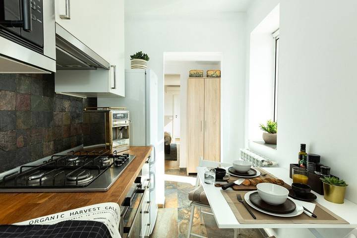 Gîte pour 2 personnes, avec balcon/terrasse, adapté aux familles à Bucarest - 3