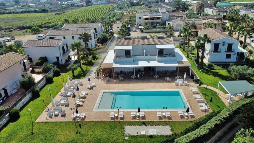 Maison d’hôte pour 5 personnes, avec piscine et jardin, animaux acceptés à Marsala - 3