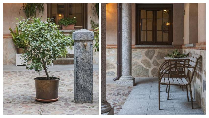 Casa rural para 19 personas, con piscina además de piscina para niños y jardín en Montes de Toledo - 3