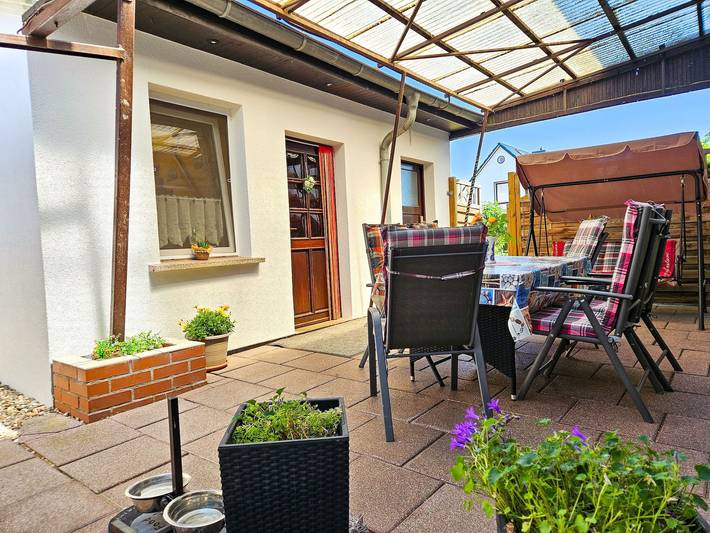 Ferienhaus für 9 Personen, mit Terrasse und Garten sowie Ausblick, kinderfreundlich in Kröslin - 3