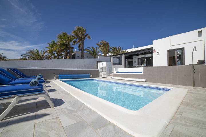Ferienhaus für 10 Personen, mit Balkon und Meerblick auf Lanzarote - 3