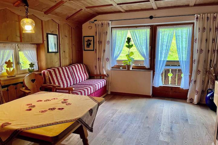 Ferienwohnung für 4 Personen, mit Garten und Balkon am Eibsee