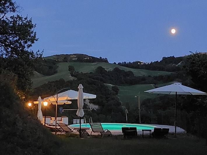 Bed and breakfast per 3 persone, con giardino e panorama nonché terrazza e piscina, con animali domestici - 1