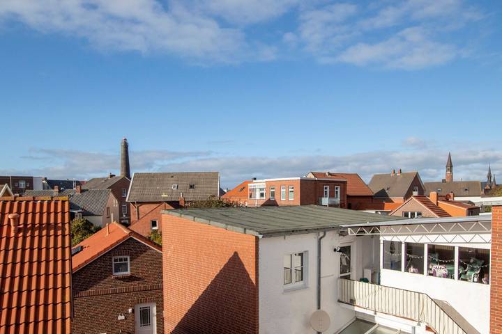 Ferienwohnung für 3 Personen, mit Balkon auf Borkum - 4