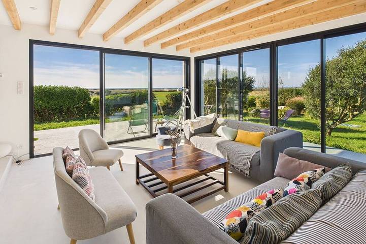 Ferienhaus für 10 Personen, mit Terrasse und Garten