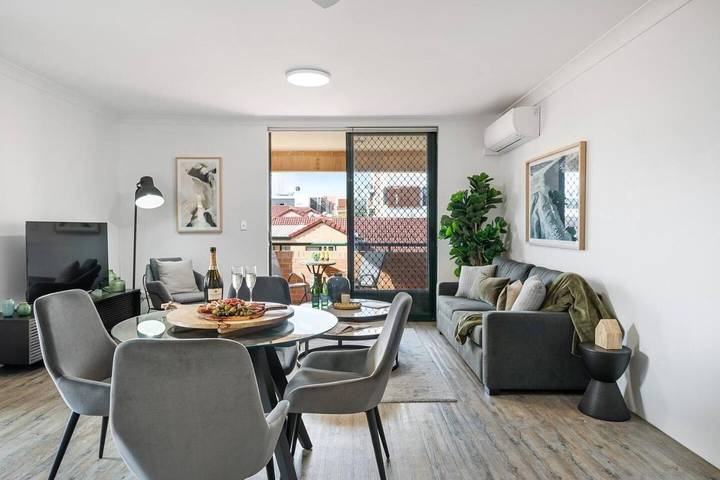 Apartament wakacyjny dla 6 osób, z balkon w Redfern