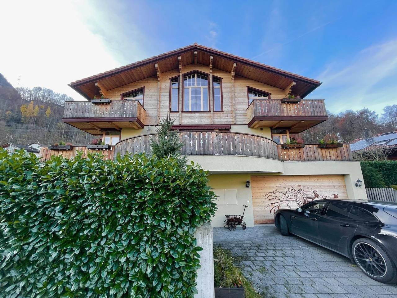 Luxuriöses Chalet - Walensee - Schwimmbad - Sauna in Quarten, Churer Rheintal