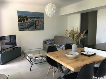 Gîte pour 4 personnes, avec terrasse à Ville-di-Pietrabugno