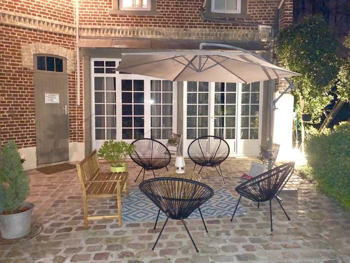 Chambre d’hôte pour 2 personnes, avec Terrasse et Jardin à Compiègne - 4