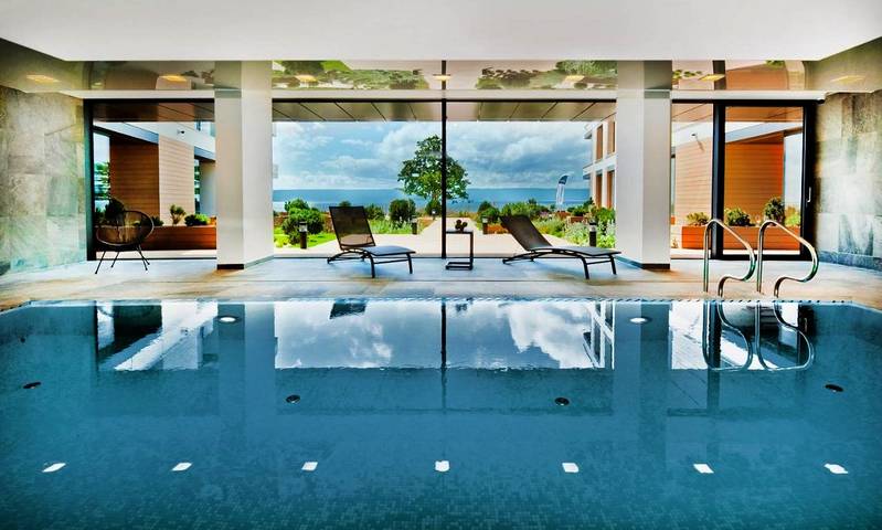 Ferienwohnung für 4 Personen, mit Balkon und Terrasse sowie Garten und Pool in Halbinsel Hel