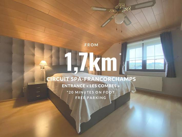 Gîte pour 2 personnes, avec vue et terrasse dans Burnenville